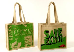 Jute carry bags for distribution