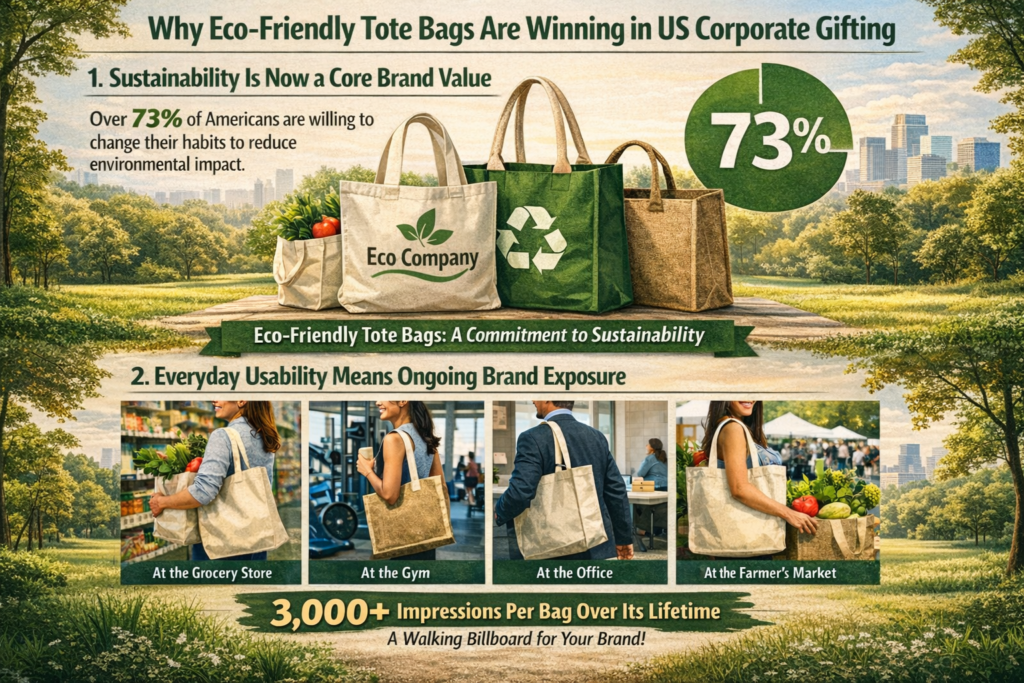 Eco Tote Bags in US Gifting