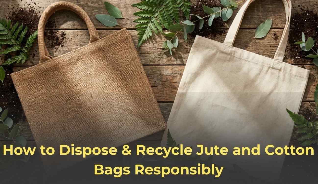 How to Dispose & Recycle Jute and Cotton Bags Responsibly