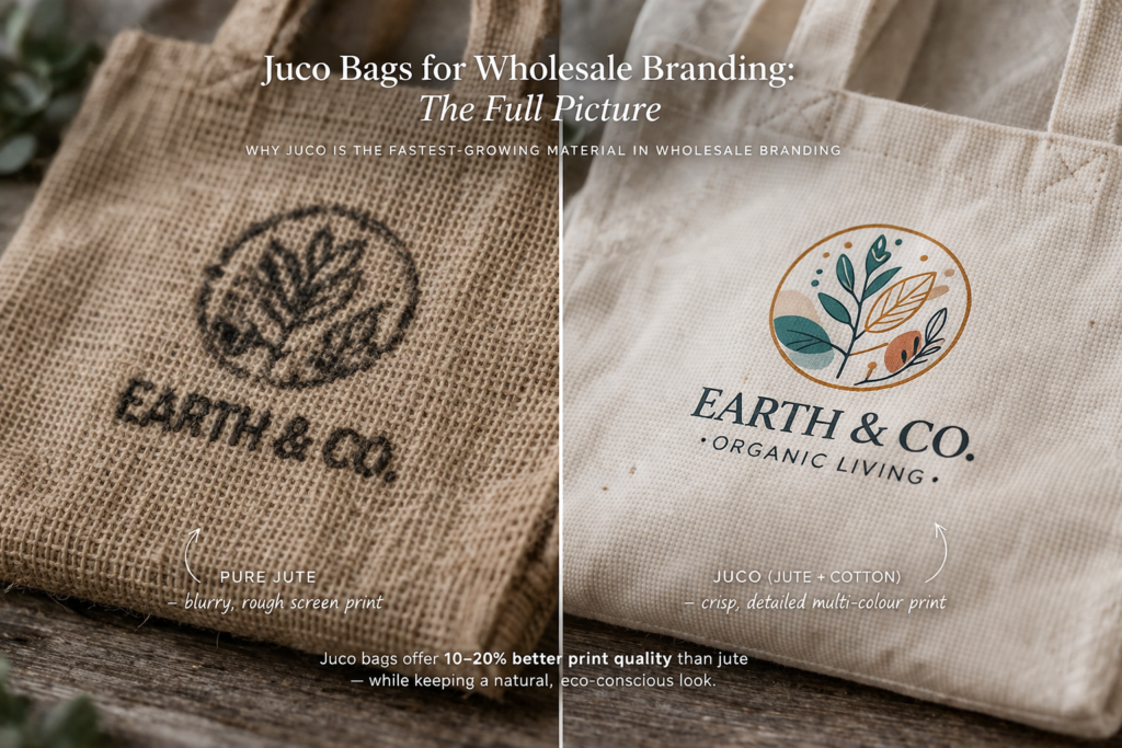 Juco Vs Jute Bag Print Quality Comparison